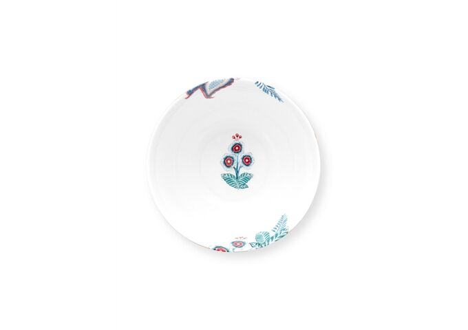 Pip Studio Bowl Flower Festival Light Blue 15cm