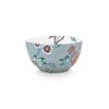 Pip Studio Bowl Flower Festival Light Blue 15cm