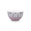 Pip Studio Bowl Flower Festival Scallop Deco Light Blue 18cm
