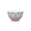 Pip Studio Bowl Flower Festival Scallop Deco Light Blue 18cm