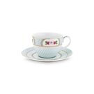 Pip Studio Cup & Saucer Blushing Birds White 280ml