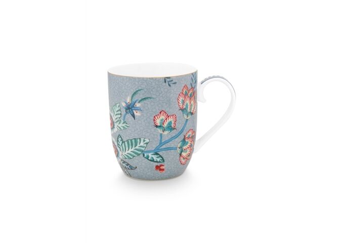 Pip Studio Mug Small Flower Festival Light Blue145ml