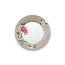 Pip Studio Plate Blushing Birds Khaki 21cm