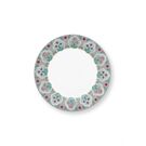 Pip Studio Plate Flower Festival Deco Light Blue 21cm