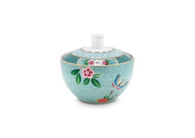 Pip Studio Sugar Bowl Blushing Birds Blue 300ml