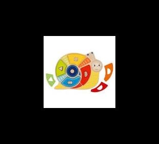 Goki Farb- und Formensortierspiel Schnecke
