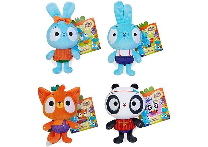 Amigo Brave Bunnies Plush Sort.