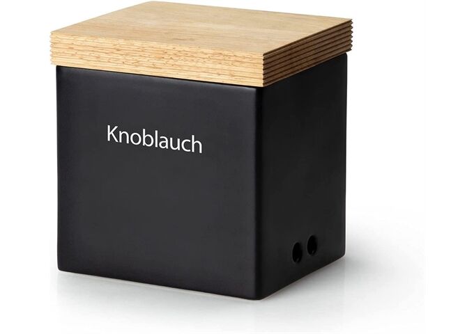 Continenta Vorratsdose Keramik, schwarz