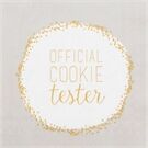 Räder Cocktailserviette 25x25cm Official cookie tester
