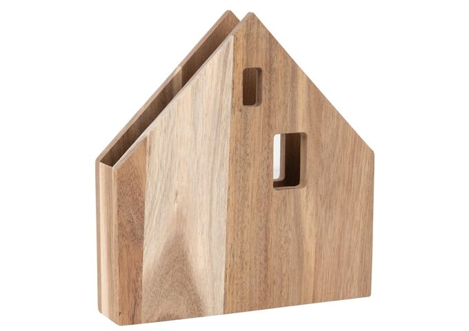 Räder DINING Serviettenhaus groß Akazie 22x21,5x4cm