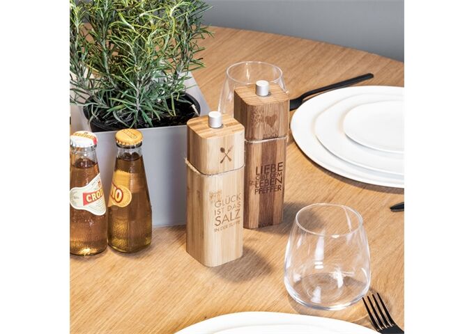 Räder PET Salzmühle Glück ist das Salz in der Suppe H.1