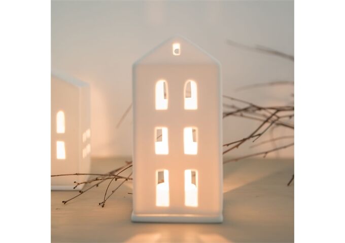 Räder ZUHAUSE Lichthaus Walmdach L8xB8xH16,5cm