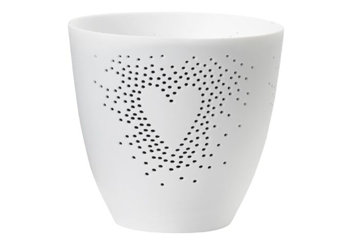 Räder ZUHAUSE Poesielicht Herz Dia: 9cm, Höhe: 9cm