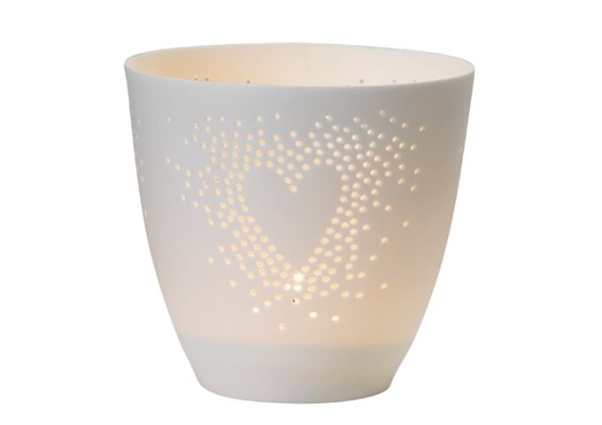 Räder ZUHAUSE Poesielicht Herz Dia: 9cm, Höhe: 9cm