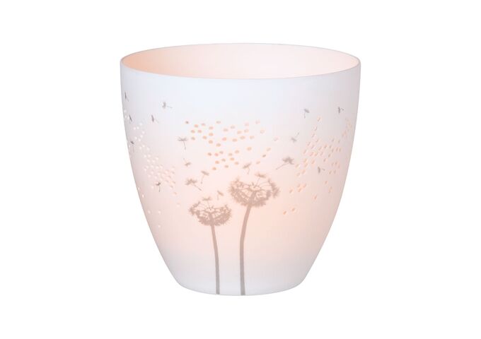 Räder ZUHAUSE Poesielicht Pusteblume silber dia:9cm Höh