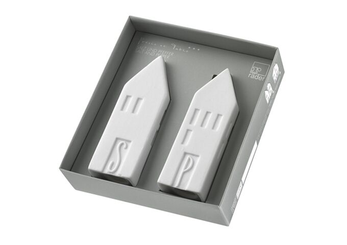Räder PET Salz & Pfefferstreuer Set S & P 3x3x9cm
