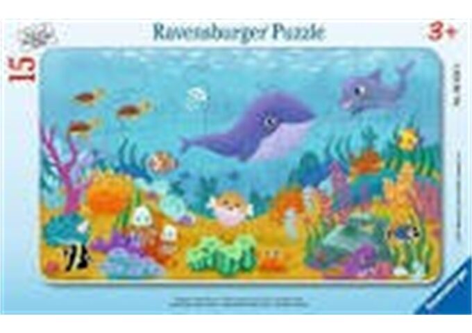 Ravensburger Pz. Tierkinder unter Wasser 15T