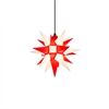 Herrnhuter Sterne Stern A4 weiß/rot 40cm Kunststoff Außen/Innen