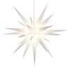 Herrnhuter Sterne Stern 80cm i8 weiß Papier/Innen