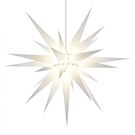 Herrnhuter Sterne Stern 80cm i8 weiß Papier/Innen