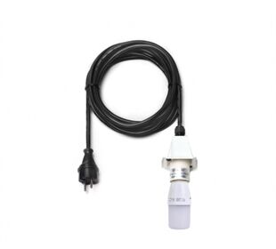 Herrnhuter Sterne Kabel E27 5m schwarz mit LED für A4/7 -weiß-