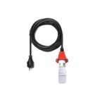 Herrnhuter Sterne Kabel E27 5m schwarz mit LED für A4/7 -rot-