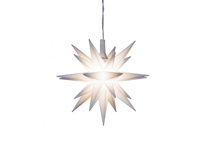 Herrnhuter Sterne Miniaturstern weiß 8cm