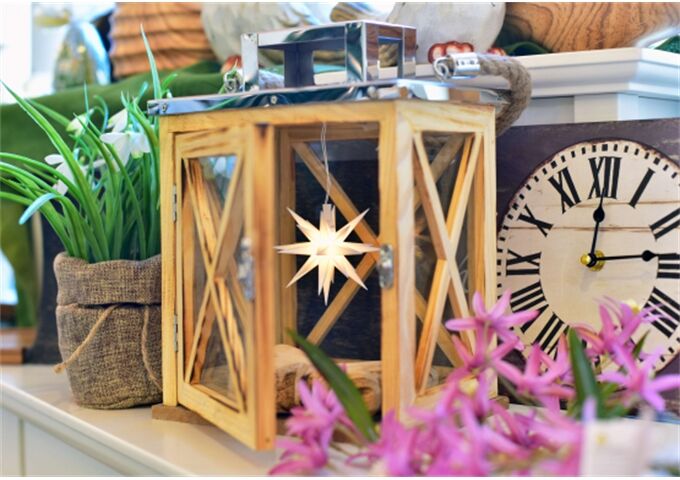 Herrnhuter Sterne Miniaturstern weiß 8cm