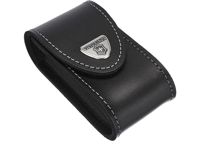 Victorinox Gürteletui Leder, schwarz