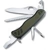 Victorinox Schweizer Soldatenmesser 08, 111 mm, grün/schwarz