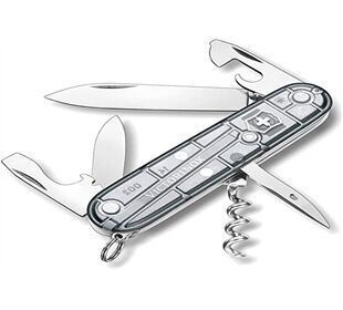 Victorinox Spartan, 91 mm, silver transparent