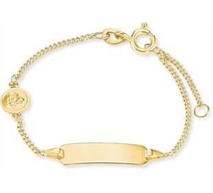 amor Gold 375/9 ct,Armschmuck,12+2cm,Panzer