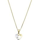 amor Gold 375/9 ct,Sets,45cm,Herz,Panzer