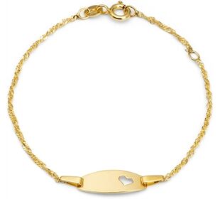 amor Gold 375/9 ct,Armschmuck,14+2cm,Herz