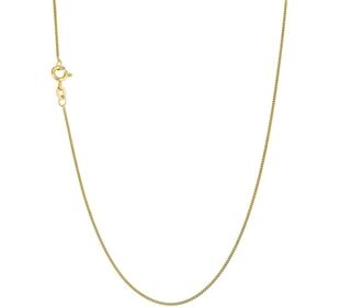 amor Gold 375/9 ct,Halsschmuck,35+3cm,Panzer