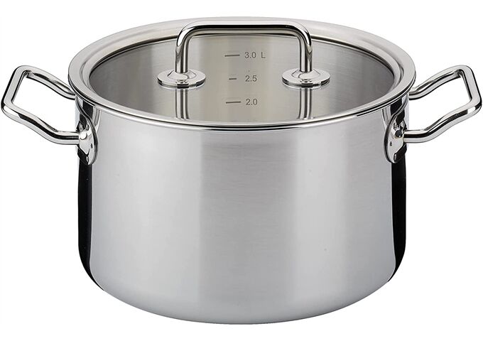 SPRING Kochtopf mit Glasdeckel BRIGADE BASIC 20 cm