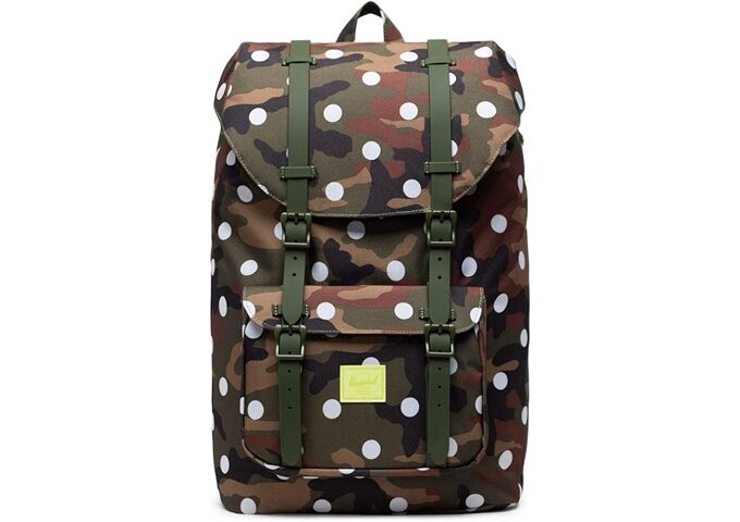 Herschel Little America Mid-Volume Woodland Camo W