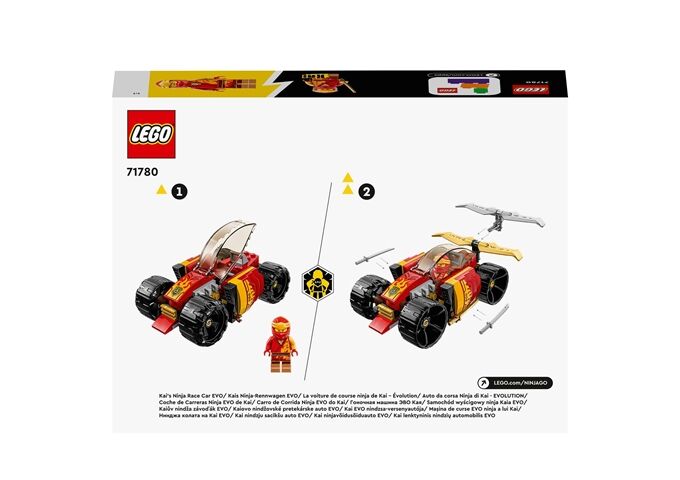 LEGO® LEGO®NINJAGO 71780 Kais Ninja-Rennwagen EVO