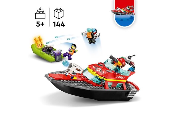LEGO® LEGO® City 60373 Feuerwehrboot
