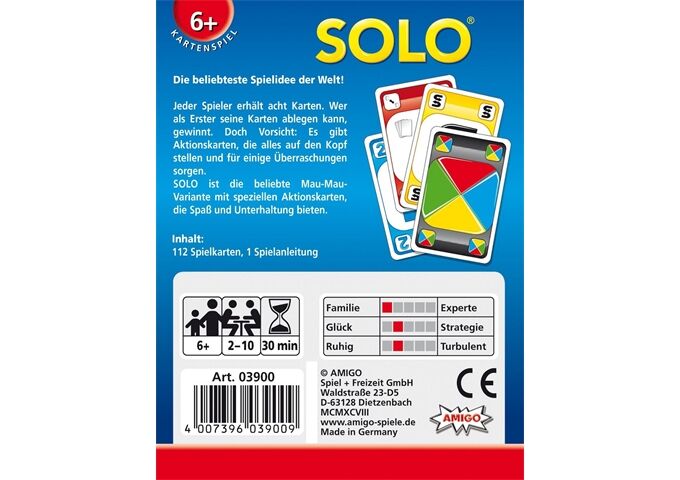 Amigo Kartenspiel Solo