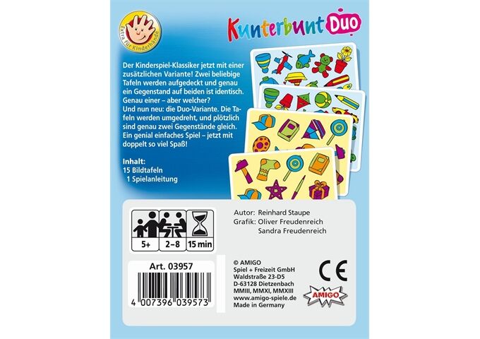 Amigo Lernspiel Kunterbunt