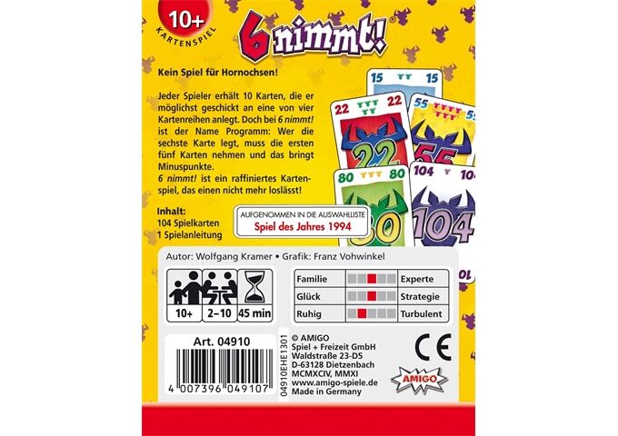 Amigo 6 Nimmt