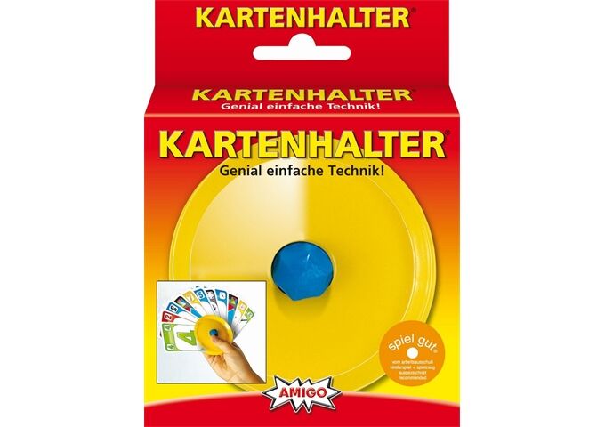 Amigo Kartenhalter gelb