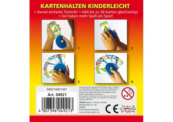 Amigo Kartenhalter blau
