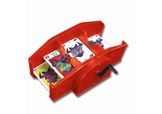 Amigo Kartenmischmaschine mit Kurbel