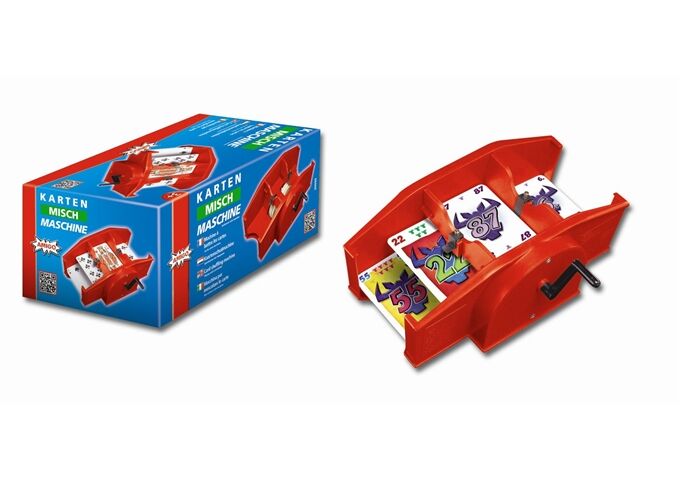 Amigo Kartenmischmaschine mit Kurbel