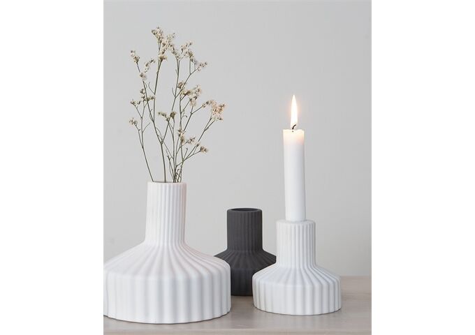 Storefactory SAMSET white candlestick