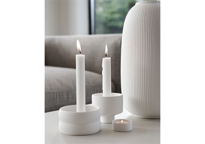 Storefactory BOLMEN mini white candlestick