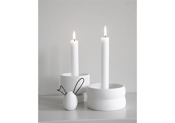 Storefactory BOLMEN mini white candlestick