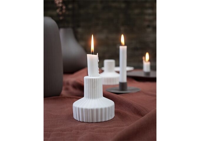 Storefactory SAMSET white candlestick